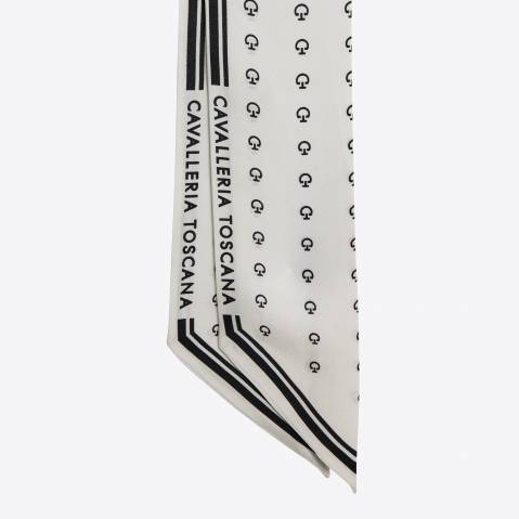 Foulard en soie jacquard - Cavalleria Toscana - 100% soie