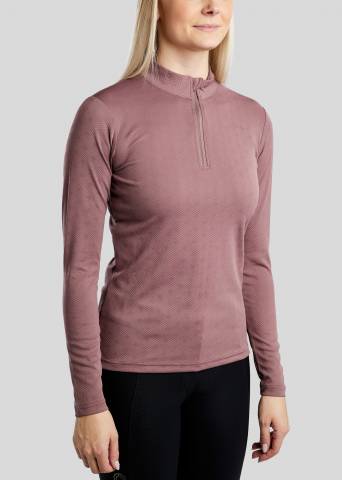Polo manches longues Mocilia Jacquard Refined - Montar - Fonctionnel et stylé