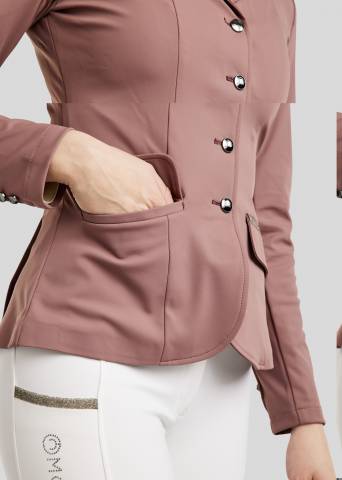 Veste de concours Mogloria Gun Metal - Montar - Cristaux élégants