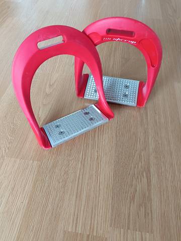 Étriers Stirrup rouge