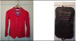 Veste anime taille 12 ans rouge