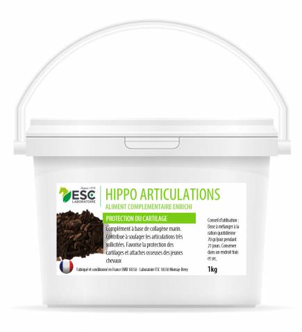 Complément alimentaire Hippo Articulations - ESC - Haute performance
