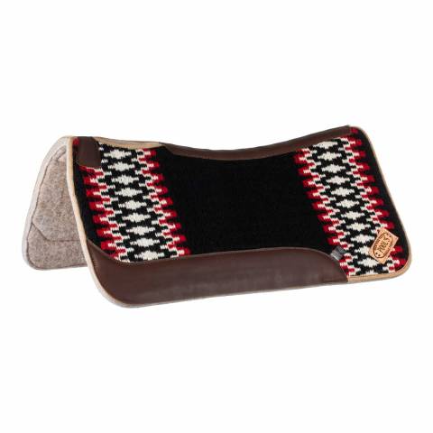 Tapis de selle western - Pool's - Feutre et cuir