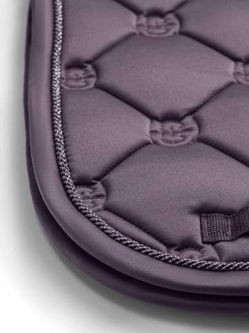 Tapis de selle DRESSAGE Dark Violet - Equestrian Stockholm - High IQ Cool Comfor
