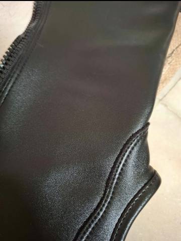 Mini-chaps enfant Dy'on en cuir Taille 12 (haut) 