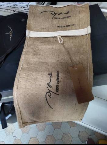 Mini-chaps enfant Dy'on en cuir Taille 12 (haut) 