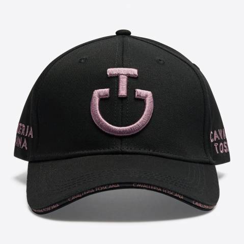 Casquette Logo Lilas - Cavalleria Toscana - 100% coton respirant