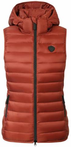 Gilet sans manches surpiqué AW25 - Covalliero - Doublé chaud