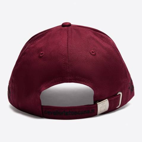 Casquette Cavalleria Toscana Bordeaux - Coton respirant