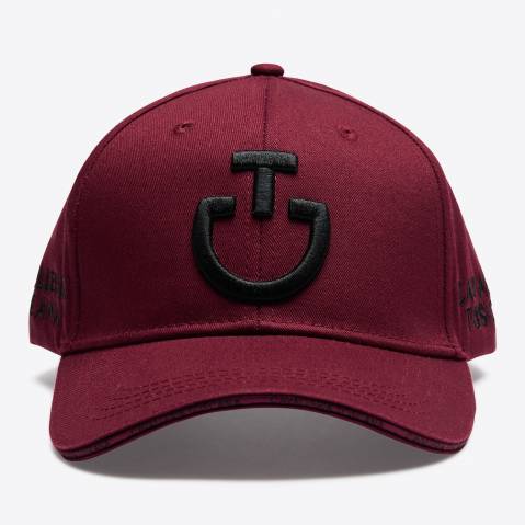 Casquette Cavalleria Toscana Bordeaux - Coton respirant