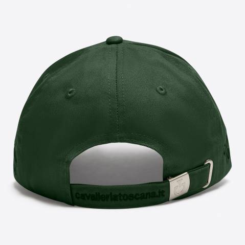 Casquette Cavalleria Toscana Vert - 100% Coton Respirant