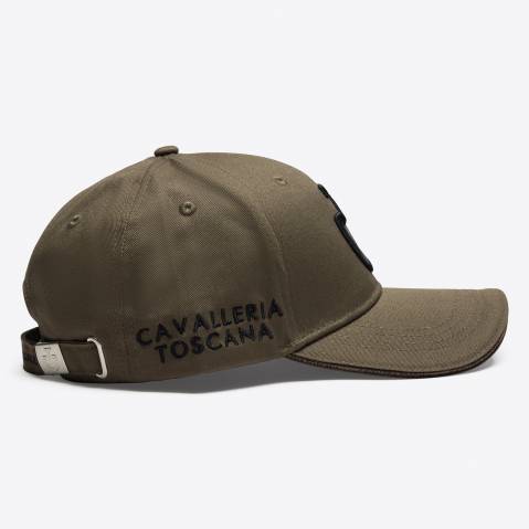 Casquette Cavalleria Toscana Taupe - 100% coton respirant