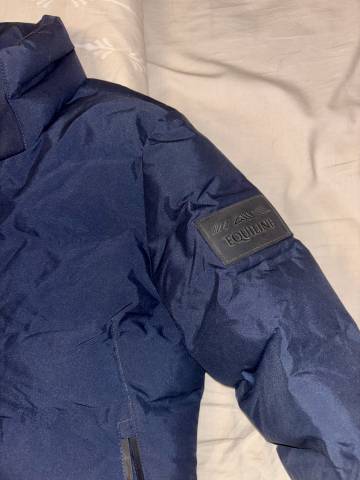 Doudoune Equiline bleu marine taille XS 