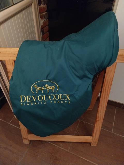 Selle Devoucoux modèle Chiberta O Acajou 180