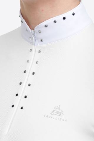 Polo de concours équestre DIVA - Cavalliera - Manches longues