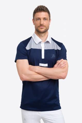 Polo de concours équestre MOSAIC - Cavalliera - Manches courtes