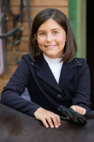 Veste de concours enfant ILOVE CRYSTAL - Cavalliera - Softshell techniq