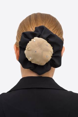 Filet à chignon avec chouchou BUN - Cavalliera - Maille élastique