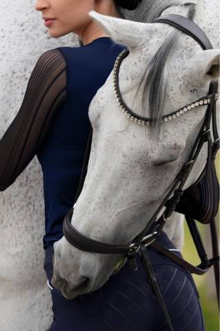 Polo technique d'équitation CASUAL CONTESSA - Cavalliera - Manches longues