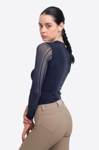 Polo technique d'équitation CASUAL CONTESSA - Cavalliera - Manches longues