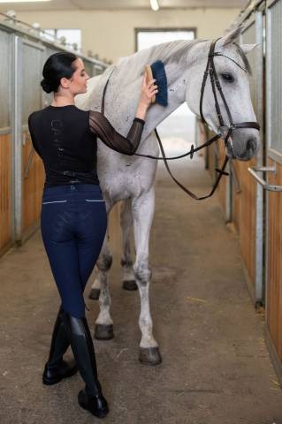 Polo technique d'équitation CASUAL CONTESSA - Cavalliera - Manches longues