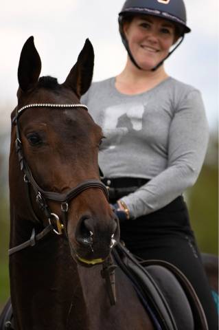 T-Shirt coton à manches longues Riding Cotton Top - Cavalliera