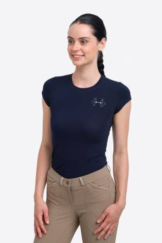 T-shirt d'équitation BIT - Cavalliera - Coton élastique