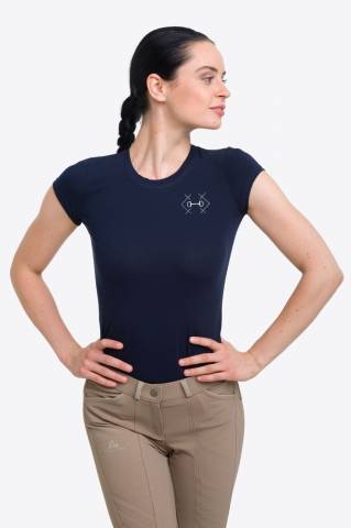 T-shirt d'équitation BIT - Cavalliera - Coton élastique
