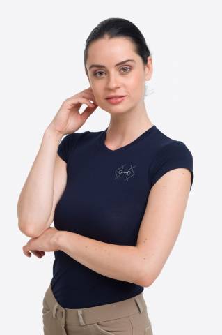 T-shirt d'équitation BIT - Cavalliera - Coton élastique