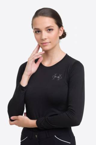 T-shirt d'équitation manches longues BIT - Cavalliera - Coton élastique