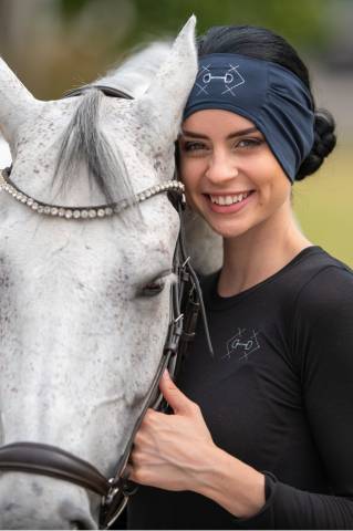 T-shirt d'équitation manches longues BIT - Cavalliera - Coton élastique