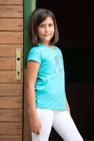 Haut d'équitation Jumping Star Kids - Cavalliera - Manches courtes