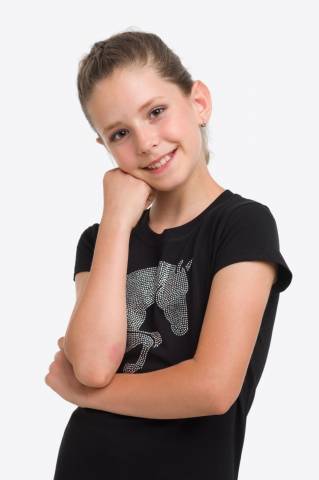 Haut d'équitation Jumping Star Kids - Cavalliera - Manches courtes
