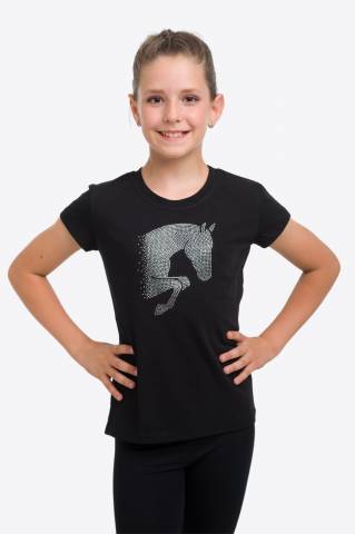 Haut d'équitation Jumping Star Kids - Cavalliera - Manches courtes