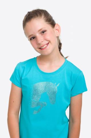 Haut d'équitation Jumping Star Kids - Cavalliera - Manches courtes