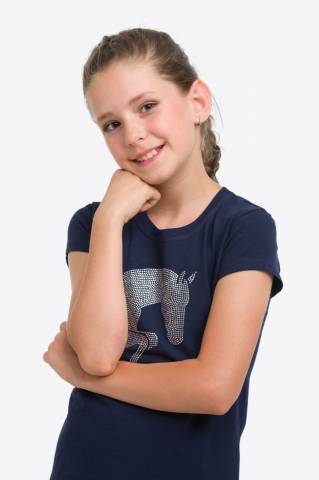 Haut d'équitation Jumping Star Kids - Cavalliera - Manches courtes