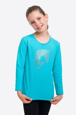 Haut d'équitation Jumping Star Kids - Cavalliera - Manches lounges