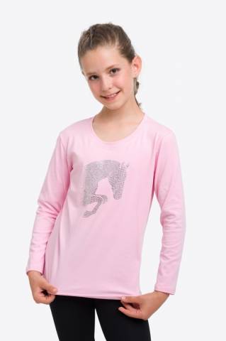 Haut d'équitation Jumping Star Kids - Cavalliera - Manches lounges