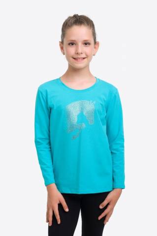 Haut d'équitation Jumping Star Kids - Cavalliera - Manches lounges