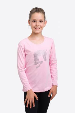 Haut d'équitation Jumping Star Kids - Cavalliera - Manches lounges