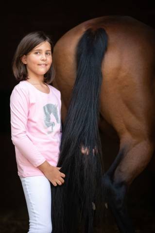 Haut d'équitation Jumping Star Kids - Cavalliera - Manches lounges