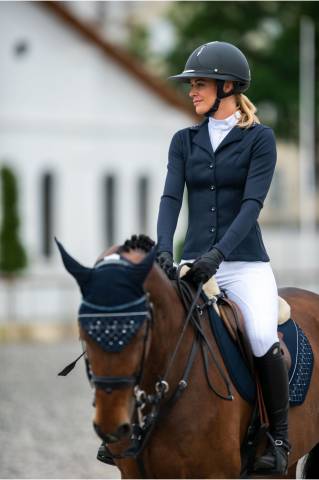 Veste de concours CRYSTAL SECOND SKIN TECHNOLOGY - Cavalliera - Tissu technique 