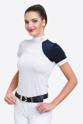 Polo de concours équestre SIMPLY DAME - Cavalliera - Manches courtes