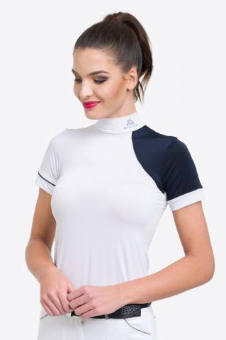 Polo de concours équestre SIMPLY DAME - Cavalliera - Manches courtes