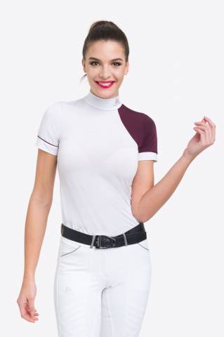 Polo de concours équestre SIMPLY DAME - Cavalliera - Manches courtes