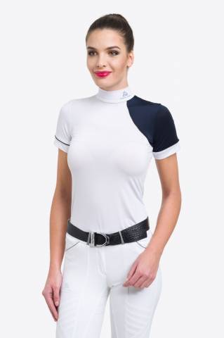 Polo de concours équestre SIMPLY DAME - Cavalliera - Manches courtes