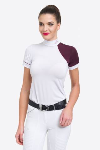 Polo de concours équestre SIMPLY DAME - Cavalliera - Manches courtes