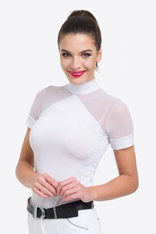 Polo de concours équestre MARIELLE - Cavalliera - Manches courtes