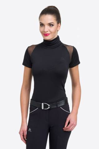 Polo d'équitation col roulé FELICITY - Cavalliera - Manches courtes