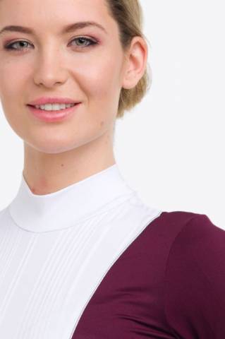 Polo de concours QUEEN - Cavalliera - Manches longues